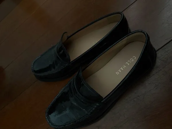 Cole Haan Penny Loafers Black Patent - Image 4