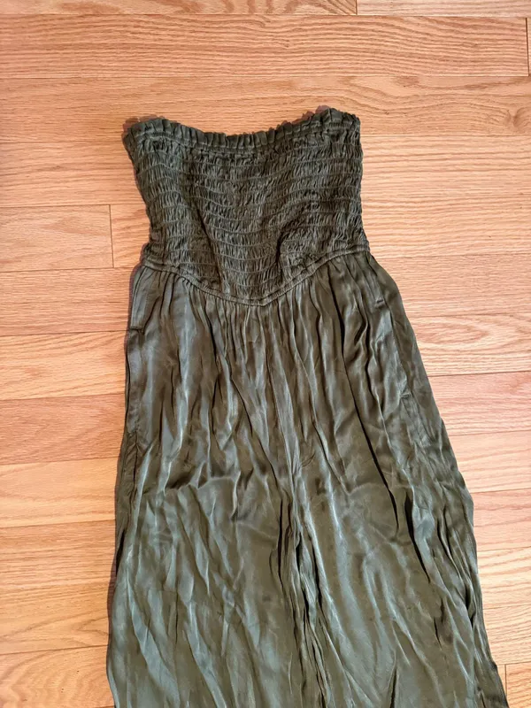 Anthropologie Jumpsuit Olive - Image 5