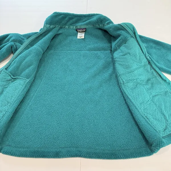 Patagonia Green Full Zip Re-Tool Jacket Pockets Women's MEDIUM - Image 5