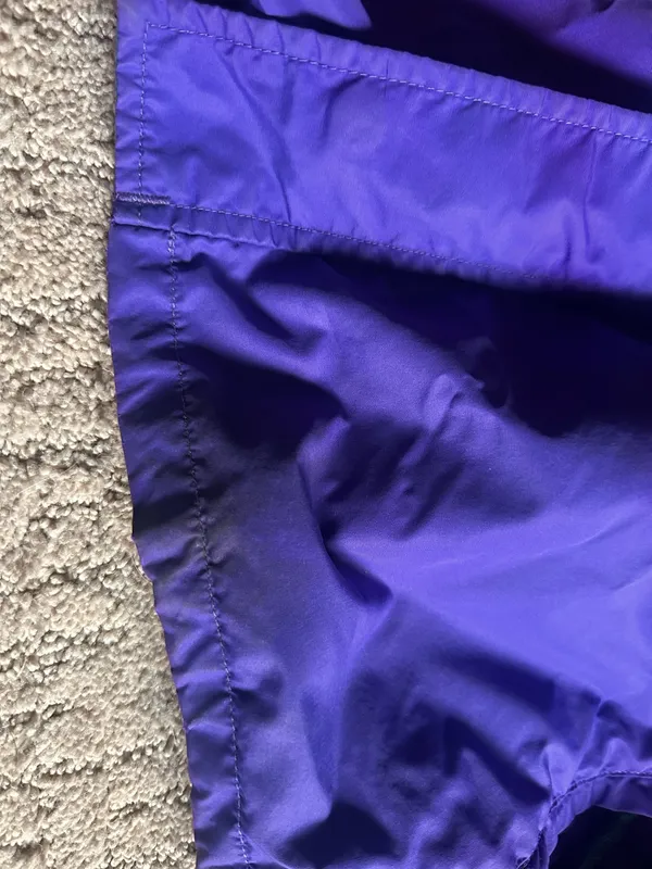Columbia Men’s Jacket Full-Zip color block purple teal - Image 2