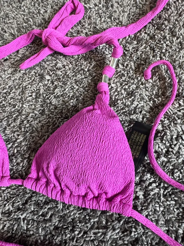 VIX Paula Halter Bikini SET, Size Small, $212 Pink - Image 9