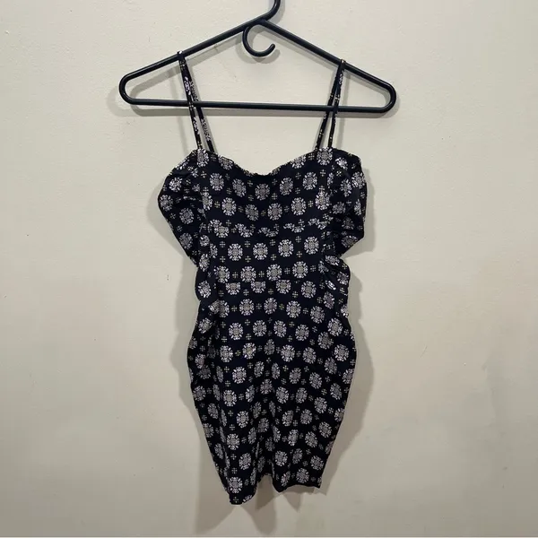 NWOT Center Of Attention Mini Dress in Black Combo FREE PEOPLE Black Combo XS - Image 2