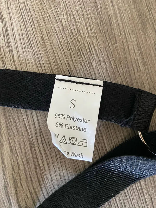 SheIn Blck Bondage Lingerie - Image 5