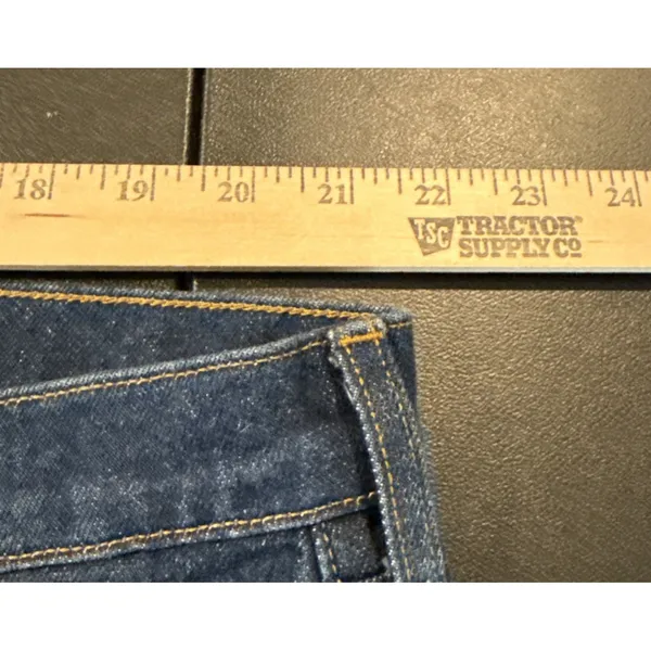 Abercrombie Fitch Womens 18 R 34‎ The 90's Straight Mid Rise Curve Love Jeans - Image 6