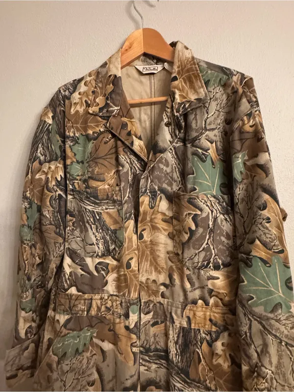 VINTAGE WALLS Camouflage Utility Jumpsuit - Image 2