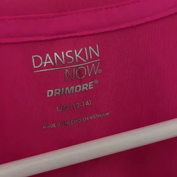 Danskin Now Womens Size L Pink Short Sleeve Athletic Top Shirt Drimore K - Image 3
