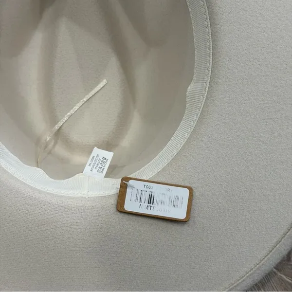 NWT Pearl Band Fedora Hat Boho One Size Boutique - Image 10