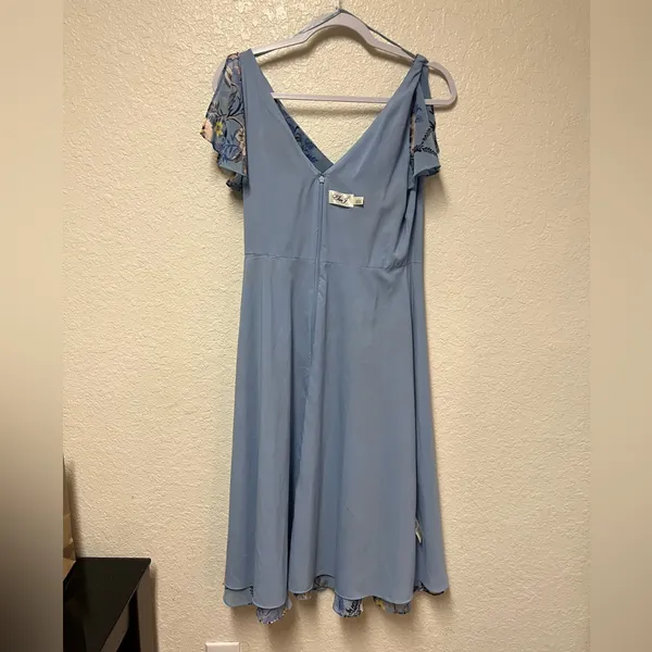 ELIZA J Spring Floral Print Dress Size 6 *missing sash* - Image 10