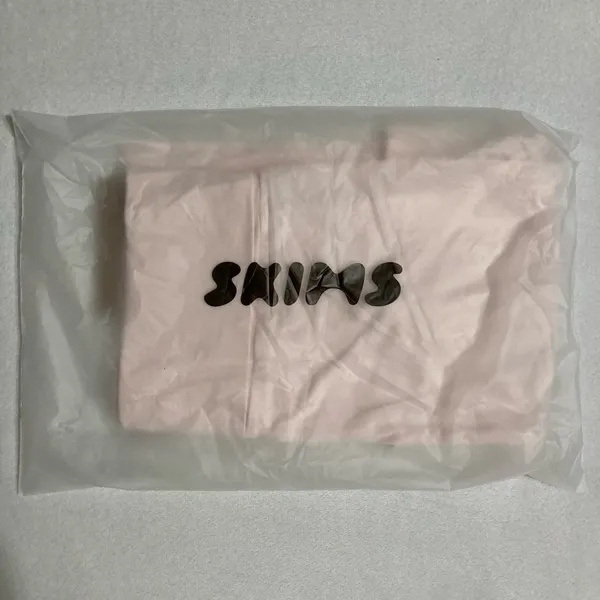 SKIMS Barely Pink Foldover Pants M - Image 9