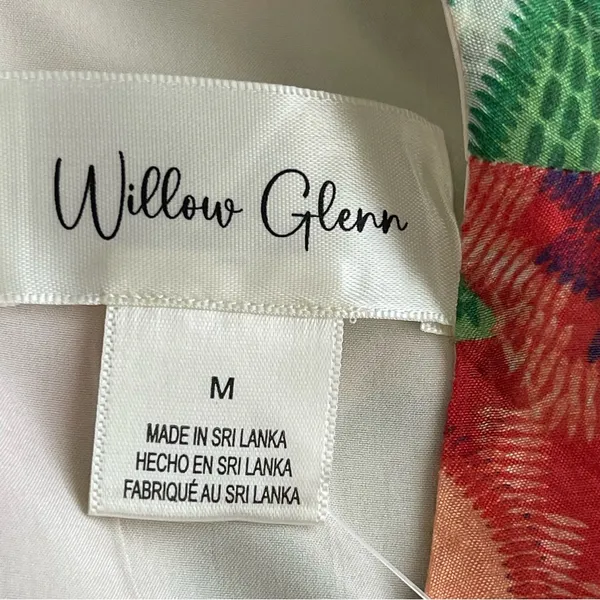 Willow Glenn Floral Sleeveless Maxi Dress Women’s Size M Hourglass Colorful - Image 9