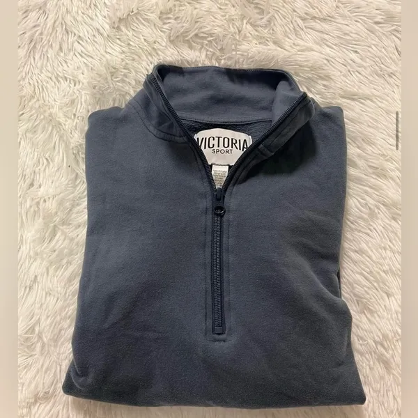 Victoria's Secret sport quarter zip pullover size small - Image 2