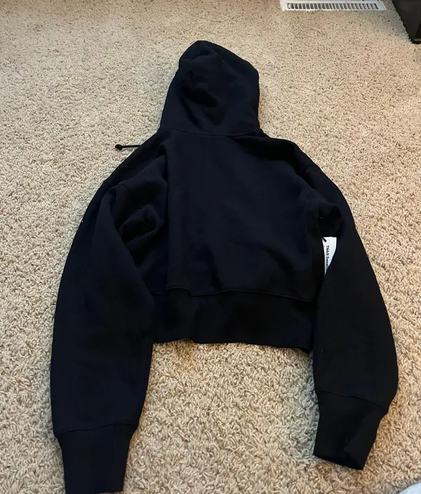 Aritzia Cozy Fleece Boyfriend Boxy Zip Hoodie - Image 2