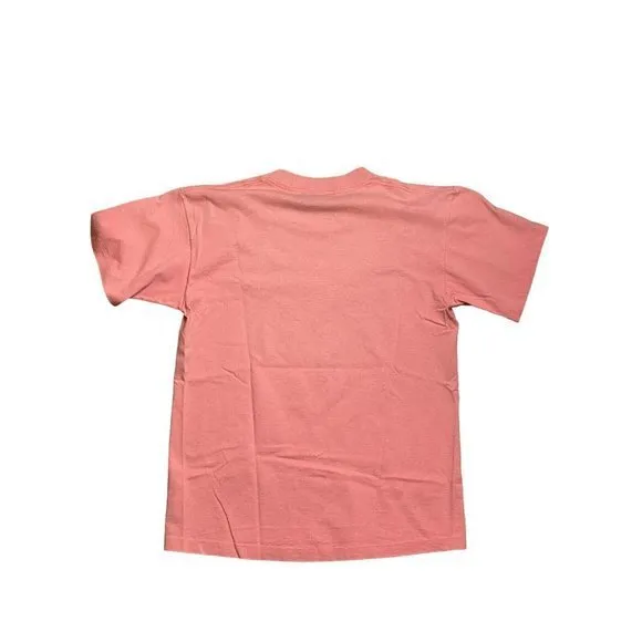 LEARSI Vintage Women's Size Small Single-Stitch Coral Tee w/Embroidered‎ Fish - Image 6