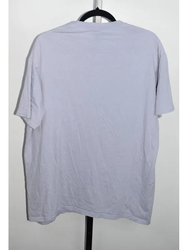 LCM International XL Graphic Tee Lavender Kawaii Cat Pizza Palace Tokyo T-Shirt - Image 2