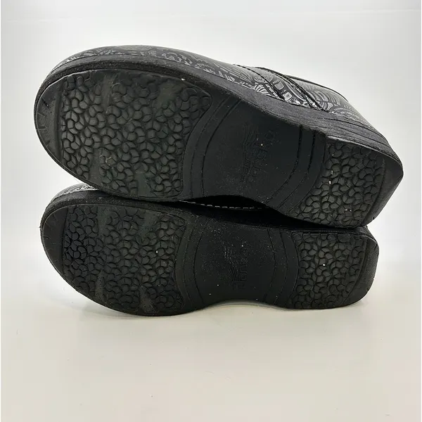 Dansko XP 2.0 Professional Clogs 39 US 8.5-9‎ Silver Black Paisley Nursing Slip - Image 10