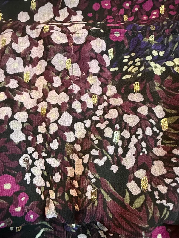 White House | Black Market long sleeve floral mini dress - Image 6