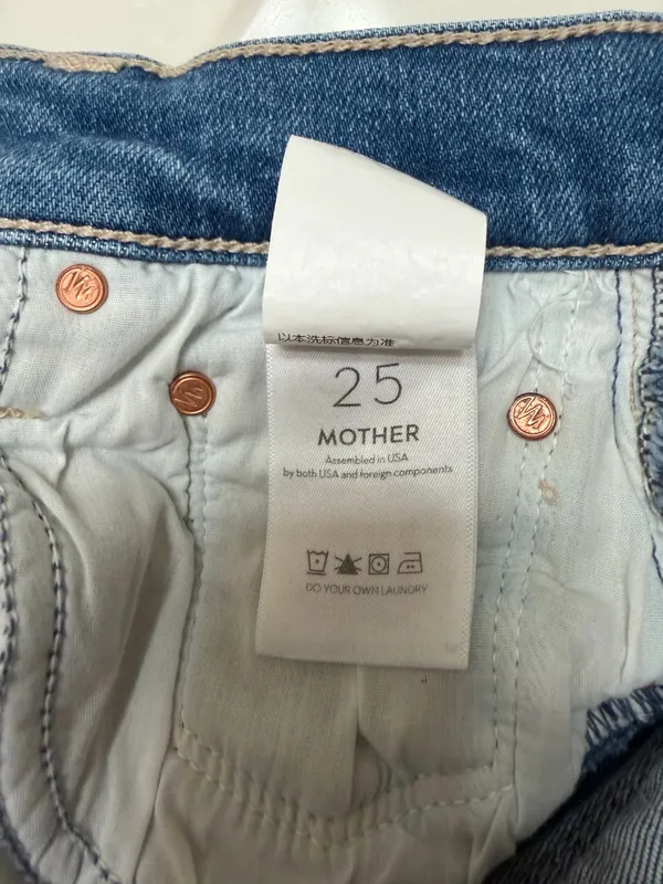Mother Jeans High waist Ankle fray size 25 - Image 11