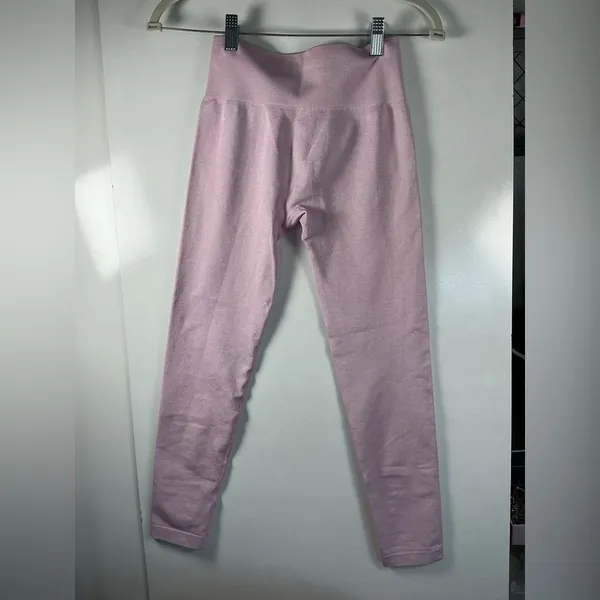 Elegant Light Pink Women's LeggingsA0348 - Image 4
