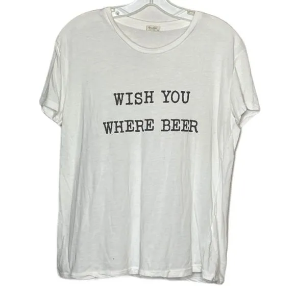 John Galt "Wish You Where Beer" T-Shirt - Image 2