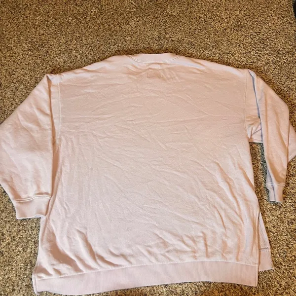 American Eagle‎ Jeggings Fit Striped Pullover Crewneck Sweatshirt Medium - Image 5