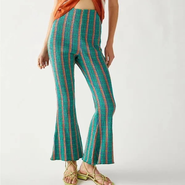 Free People Fine Line Slim Pants Size M - Image 2