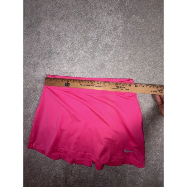 Nike tour performance pink pleated golf Tennis skirt small - Image 4