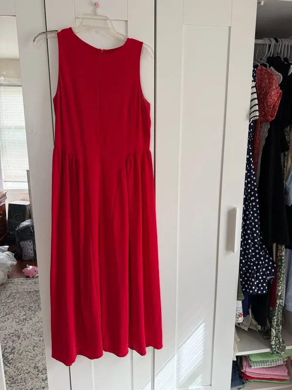 Red Dress Shein - Image 2