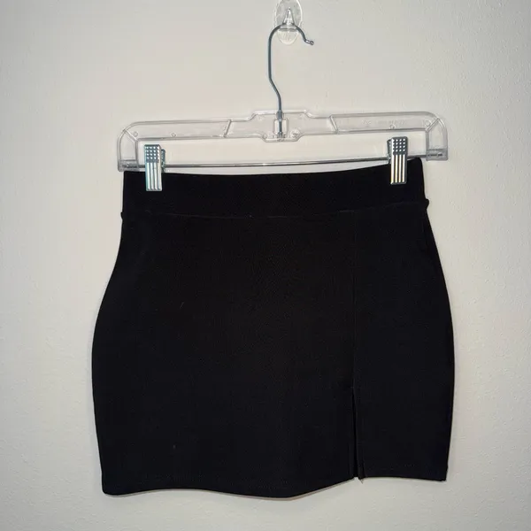 Mini Skirt Black - Image 4