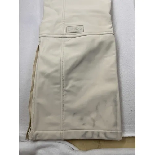 Halfdays Women's Emma Softshell Pant Oatmilk Large NWT *read $285 MSRP - Image 8