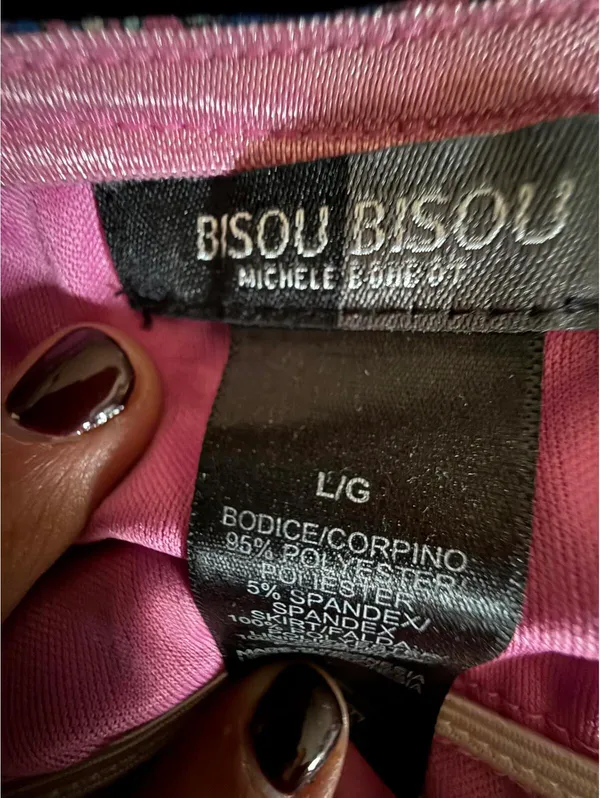 Pink Floral Halter Neck Mini Dress by Bisou Bisou - Image 7