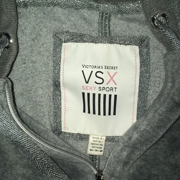Victoria’s Secret sport velour jacket glittered - Image 2