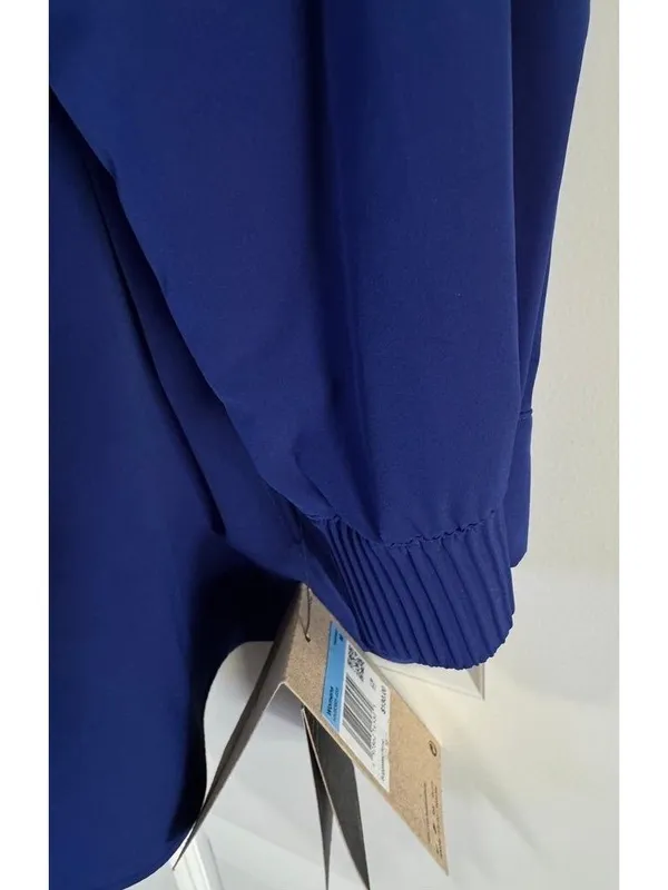Nike 24.7 Perfect Stretch Oversized Long Sleeved Top Royal Blue Women's Medium M - Image 7