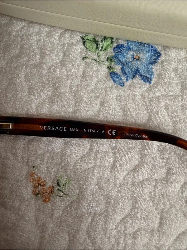 Versace Tortoiseshell Brown Glasses MOD 1222 1344 53017 140 - Image 4