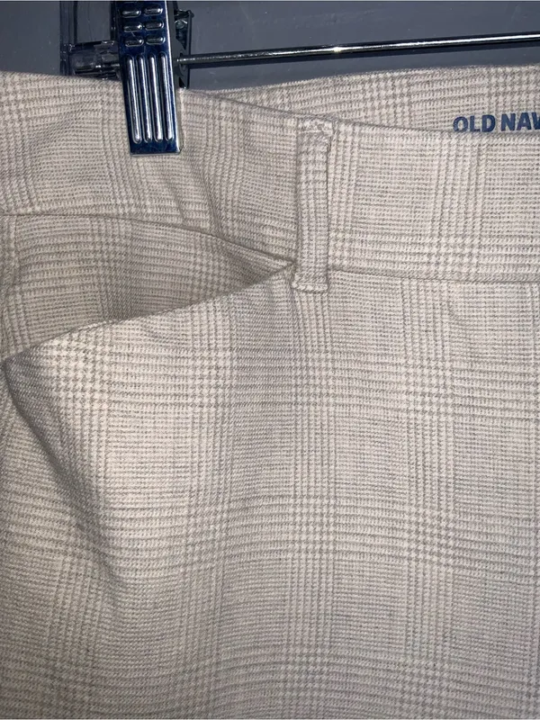 Old Navy Light Beige High Rise Pixie Skinny Stretch Pants Size 10 - Image 4