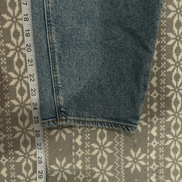 American Eagle Stretch Ripped Mom Jean High Waist 4041 Size 16 Short Streetwear‎ - Image 10