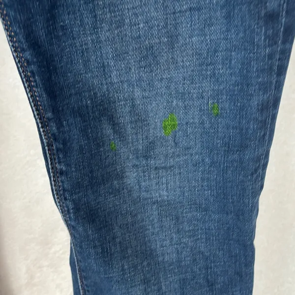 American Eagle Outfitters Dark Blue Flare Jeans - Image 4