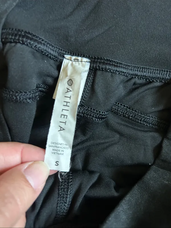 Athleta Black High-Waist Jogger Pants - Image 2