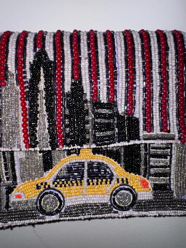 MADE IN INDIA Viral NYC Beaded Bag - Image 2