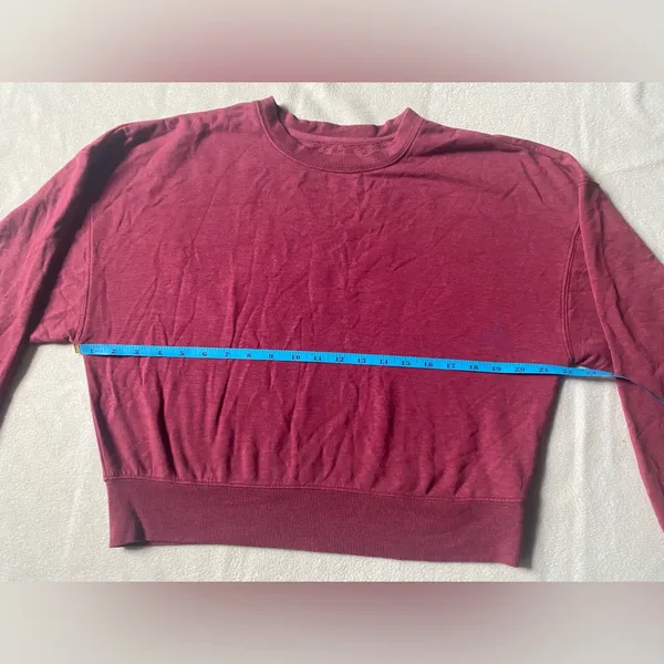 Altar'd State Burgundy Sweatshirt - Image 4