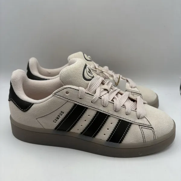 Adidas Campus 00s Comfy Casual Shoes Gum/Cream/Core Black‎ JQ4370 Women's Size 8 - Image 4