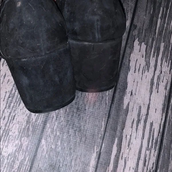 Kenneth Cole Reaction Black Suede Shoes Size 7 - Image 6