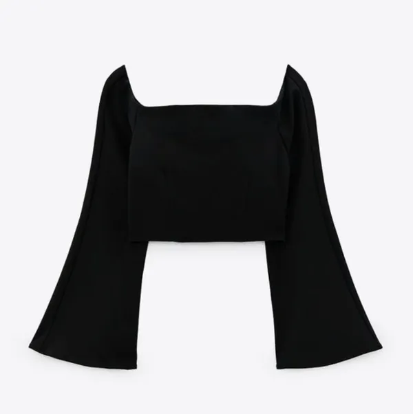 ZARA Black Crop - Image 2