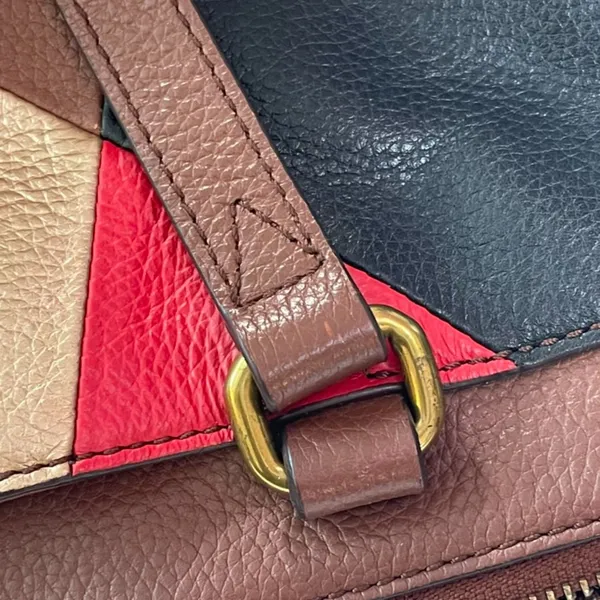Fossil | Gift Patchwork Genuine Leather Shoulder Bag - Image 16