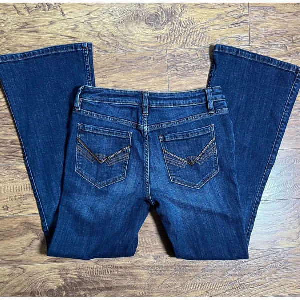 Idyllwind Fueled by Miranda Lambert Womens Bootcut Dark Wash Mid RiseJeans sz 10 - Image 2