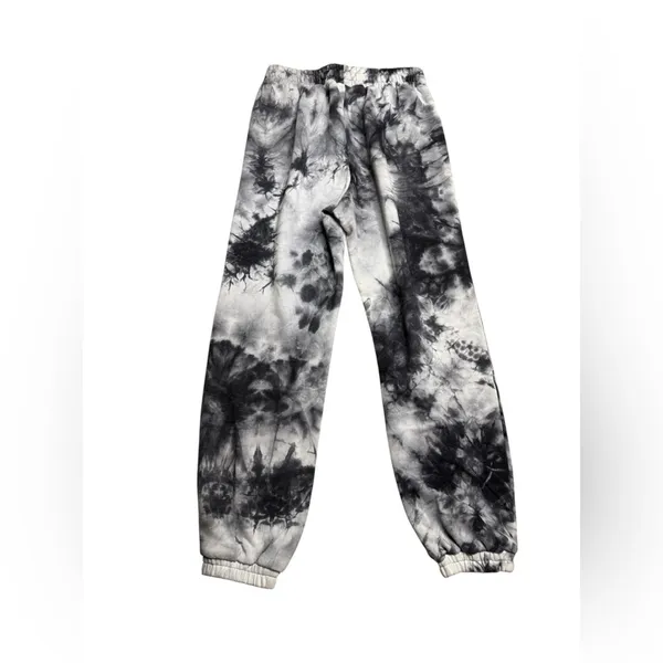 🖤‎ Entro Black & White Tie-Dye Joggers – Size S 🤍✨ - Image 2