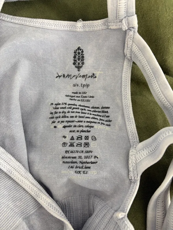 Free People Movement Good Karma Onesie | XS/S | Ice Grey - Image 9