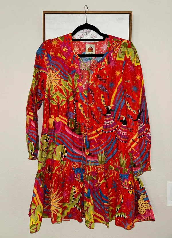 Farm Rio Ted multicolored dress - Image 2