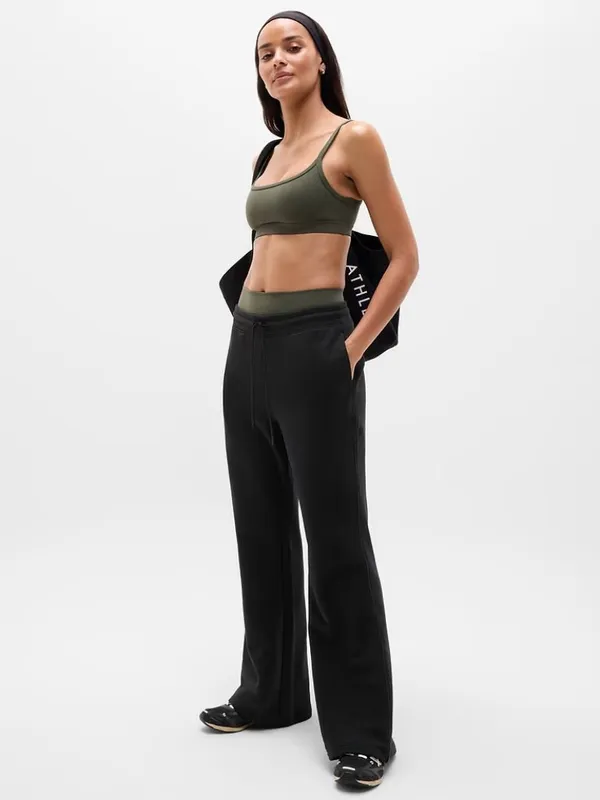 New Athleta S Square Neck Bra Small D-DD Jungle Green - Image 2