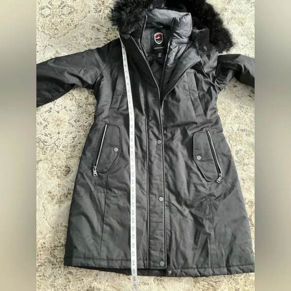 Women’s winter coat 🖤 EUC 🖤 Black Size M - Image 7