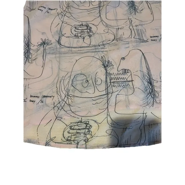 Chiffon By American Apparel Semi Sheer Cami Size M Morris Charmsy Sketch May ‘76 - Image 3